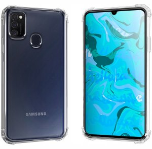 ETUI PANCERNE DO SAMSUNG GALAXY M21 | CASE SILIKON SLIM ANTI SHOCK SZKŁO 3