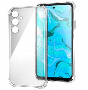 ETUI PANCERNE DO SAMSUNG GALAXY M35 5G | CASE SILIKON GUMOWE SLIM SZKŁO 2