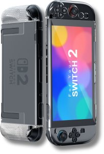 Obudowa Etui ochronne TPU z antypoślizgowym uchwytem do Nintendo Switch 2 | Transparentne 5