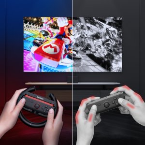 Kierownice do gier wyścigowych do Nintendo Switch 2 Joy-Con | Zestaw 2 sztuki 6