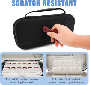 Walizka Etui ochronne do Nintendo Switch 2 | Czarna 7