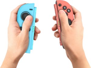Etui silikonowe Ochronka na gamepad do Nintendo Switch 2 | Różowo-Niebieska 2