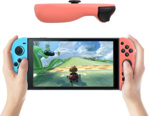 Etui silikonowe Ochronka na gamepad do Nintendo Switch 2 | Różowo-Niebieska 5