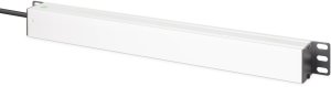 1U Alu PDU,Rackmount.,7x Safety outlet 16A,230VAC,50/60Hz,Surge protection,Line Filter 2