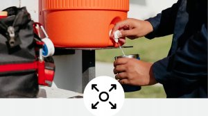 iGloo 5 SEAT Top chłodziarka do napojów dystrybutor 18,9 l 4