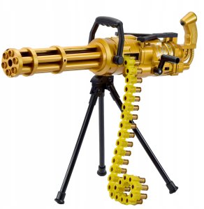 KARABIN AUTOMATYCZNY STRZAŁKI BEZPIECZNY OBROTOWY MINIGUN 14