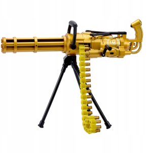 KARABIN AUTOMATYCZNY STRZAŁKI BEZPIECZNY OBROTOWY MINIGUN 8