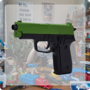 Skleplolki PISTOLET ASG NA KULKI PLASTIKOWE METALOWY GLOCK REPLIKA W PUDEŁU + KULKI 13
