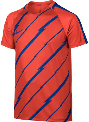 Nike Koszulka DRY TOP SS SQD GX1 Y pomarańczowo-niebieska r. L (833008 852) 1