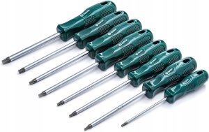 SATA ZESTAW WKRĘTAKÓW TORX 10el. WALIZKA 4