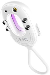 Wykrywacz ukrytych kamer Baseus Heyo Series II z alarmem i mini latarką + kabel Baseus Simple USB-A - USB-C - biały 2