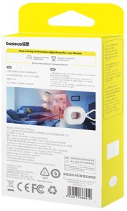 Wykrywacz ukrytych kamer Baseus Heyo Series II z alarmem i mini latarką + kabel Baseus Simple USB-A - USB-C - biały 7