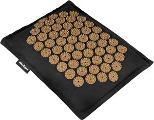 Rebel Mata zdrowotna ECO* z kolcami do akupresury z poduszką, 130x50cm, XXL, złote kolce, Active 4