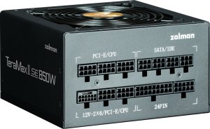 Zalman TeramaxII SE moduł zasilaczy 850 W 18+10 pin ATX ATX Czarny 2