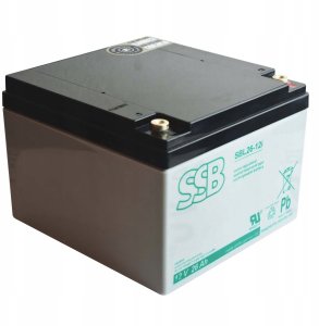 SSB Akumuliatorius (AGM) SBL (26Ah, 12V, F13 M5, VRLA) 2