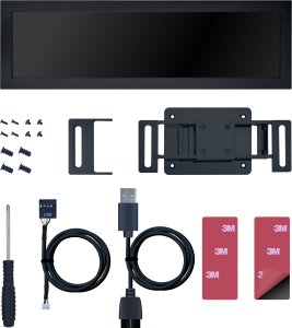 Lian Li 8.8" Universal Screen - czarny 6