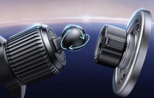 Uchwyt magnetyczny samochodowy na kratkę wentylacyjną Ugreen LP845 (czarny) 5