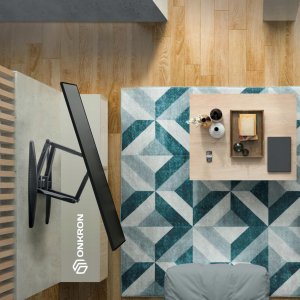 TV SET ACC WALL MOUNT/40-75"/BLACK M6L-B ONKRON M6L-B (4262392440888) 2