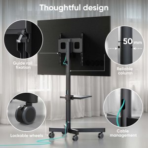 TV SET ACC ADJUSTABLE STAND/26-65" BLACK TS1137-B ONKRON TS1137-B (4262392442127) 3