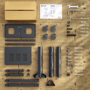 TV SET ACC ADJUSTABLE STAND/26-65" BLACK TS1137-B ONKRON TS1137-B (4262392442127) 4