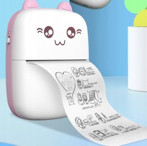 Rolki do mini drukarki "Drukuś" 5szt. 2,5x5,7cm z klejem 3