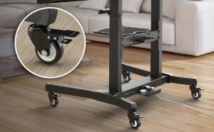 TV SET ACC MOTOR. MOBILE STAND/50-100" BLACK TS1991E-B ONKRON 4