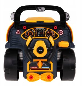 AUTOBUS INTERAKTYWNY ZESTAW MECHANIK 59 ELEMENTÓW ŚWIATŁA DŹWIĘKI NARZĘDZIA 9