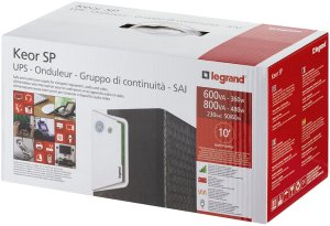 NEPERTRAUKIAMO MAITINIMO ŠALTINIS Legrand 310190 UPS (tower, 1500VA/900W) 5