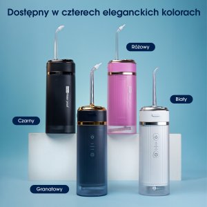 Irygator ZENT Stream+ bezprzewodowy PRO 360 Biały 7