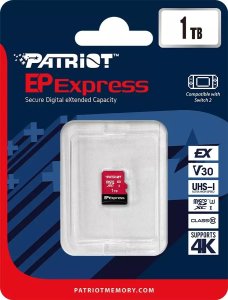 Karta Patriot EP Express MicroSDXC 1 TB Class 10 UHS-I/U3 V30 (PEF1TEPEXMCX) 3