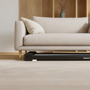 Bieżnia domowa elektryczna domowa Bauerkraft wyświetlacz chodzenie cardio biała 15