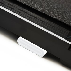 Bieżnia domowa elektryczna domowa Bauerkraft wyświetlacz chodzenie cardio biała 9