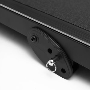 Bieżnia elektryczna domowa z uchwytami składana regulacja nachylenia aplikacja 5