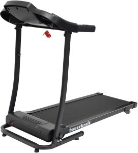 Bieżnia elektryczna domowa z uchwytami składana regulacja nachylenia aplikacja 8