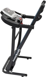 Bieżnia elektryczna domowa z uchwytami składana regulacja nachylenia aplikacja 15