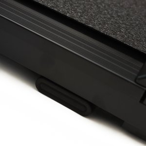 Bieżnia domowa elektryczna domowa Bauerkraft wyświetlacz chodzenie cardio czarna 10