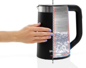 Gorenje Kettle | K17TRDW | Electric | 2200 W | 1.7 L | Plastic/Metal | 360° rotational base | Black 4