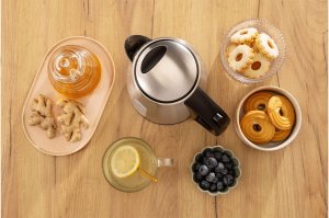 Czajnik Gorenje Kettle | K17DS | Electric | 2200 W | 1.7 L | Stainless steel | 360° rotational base | Stainless steel 3