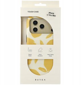Burga Tough Magsafe - etui ochronne do iPhone 17 Pro Max kompatybilne z MagSafe (lemon tart) 2
