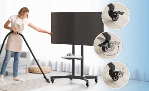 TV SET ACC MOBILE STAND/32-65"/BLACK TS1351-B ONKRON TS1351-B (4262392440659) 2