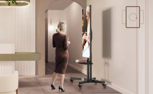 TV SET ACC MOBILE STAND/32-65"/BLACK TS1351-B ONKRON TS1351-B (4262392440659) 4