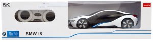 BMW I8 R/C skala1:24  Rastar 48400 samochód sterowany biały 2