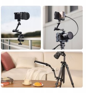 Ramię Przegub Zacisk Uchwyt Klips Imadło Magic Arm na Gwint 1/4 / ULANZI / HD02 7