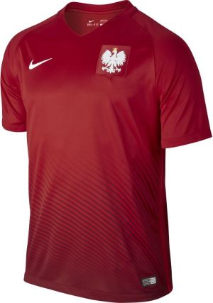 Nike Koszulka męska Reprezentacji Polski Away Stadium JSY czerwona r. M (724633 611) 1