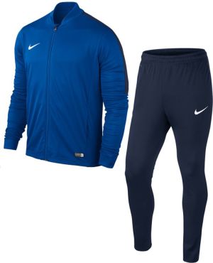 Nike Dres piłkarski Academy 16 KNT Tracksuit 2 niebiesko-czarny r. S (808757 463) 1