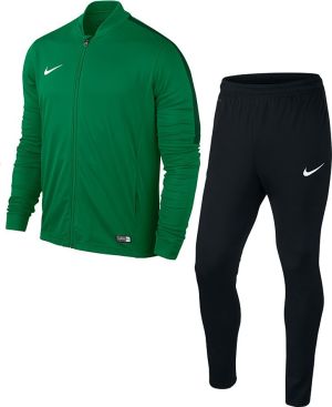 Nike Dres piłkarski Academy 16 KNT Tracksuit 2 zielono-czarny r. S (808757 302) 1