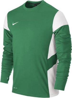 Nike Bluza piłkarska LS Academy 14 Midlayer zielono-biała r. XL (588471 302) 1