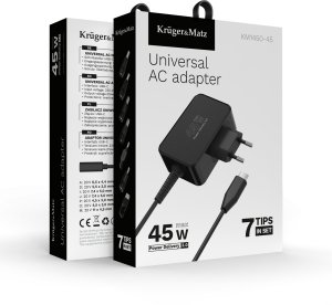 Zasilacz do laptopa Kruger&Matz 45 W,  (KM1450-45) 6