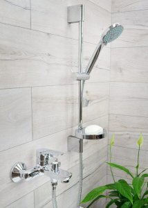 SOTBE INARI bateria wannowa ścienna + bateria umywalkowa ścienna 6