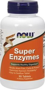 NOW Foods Super Enzymes 90 kapsułek 1